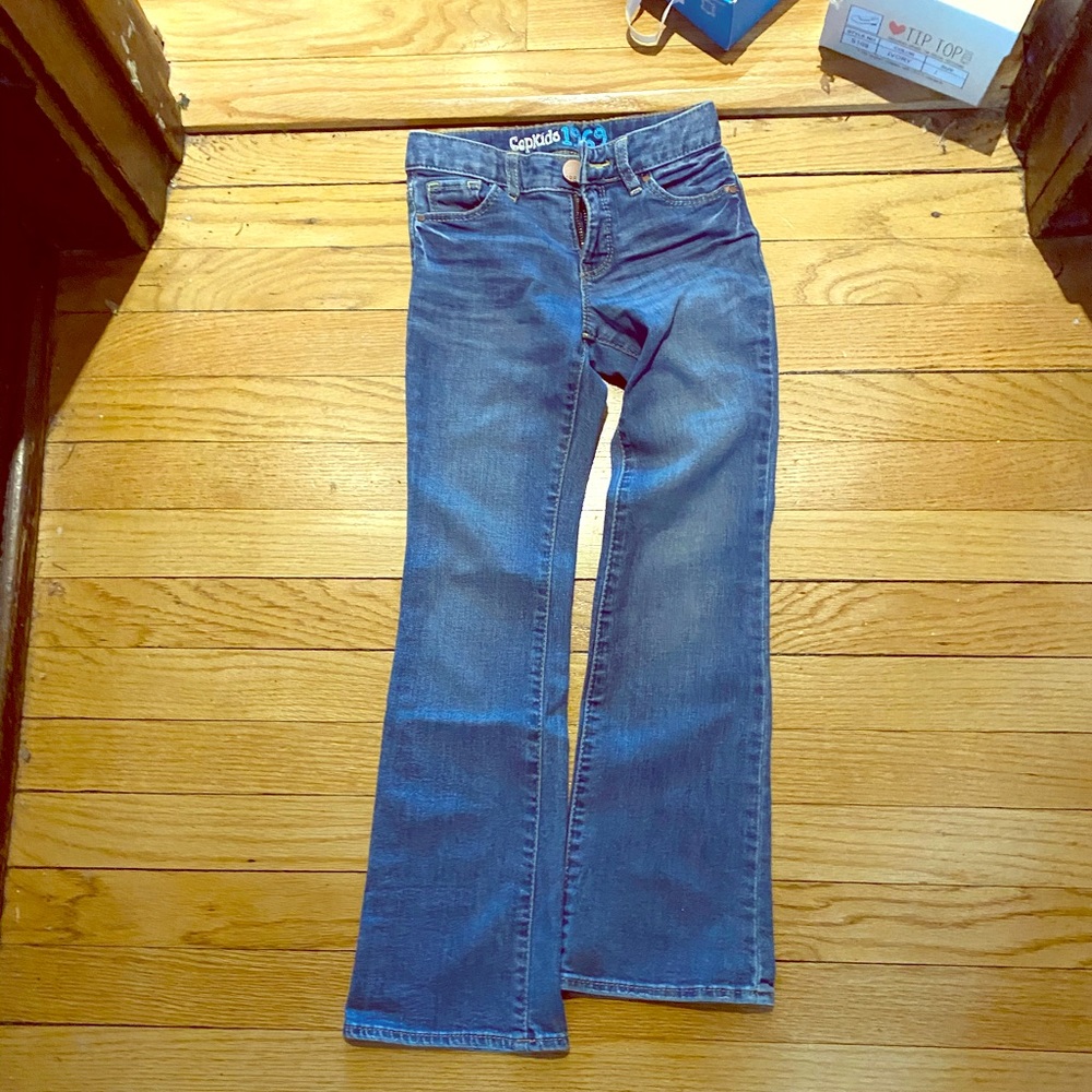 Gap kids boot cut jeans size 7 slim